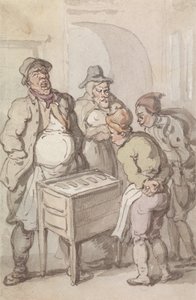 Hete kruidige peperkoek, allemaal heet door Thomas Rowlandson